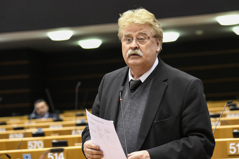 Billede 6: Plenary session  - Week 09 2018 in Brussels - European Council informal meeting of 23 February 2018: MEPs debate