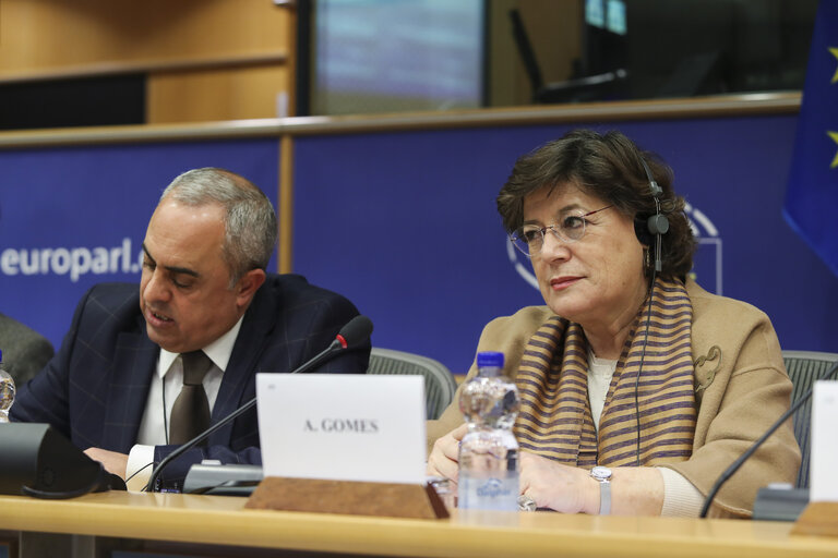 Photo 4: Conference on ' The Israeli Settlements in Palestine and the European Union '