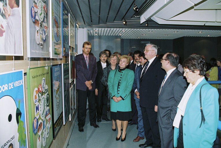 Fotografi 4: 40th anniversary of the foundation of the European Coal and Steel Community (ECSC) - Exhibition unveiling