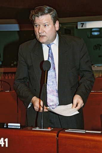 Plenary session in Strasbourg