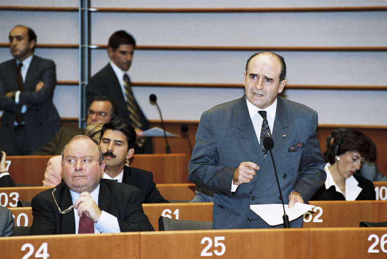 Plenary session in Brussels