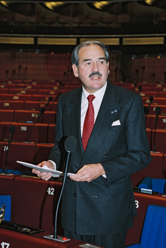 Fotografie 1: Plenary session in Strasbourg - Presentation of the annual report of the European Court of Auditors