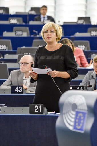 Fotografi 42: Plenary Session week 38 2015 in Strasbourg