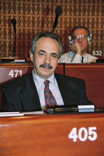 Plenary session in Strasbourg