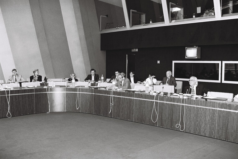 Meeting in Strasbourg in September 1992