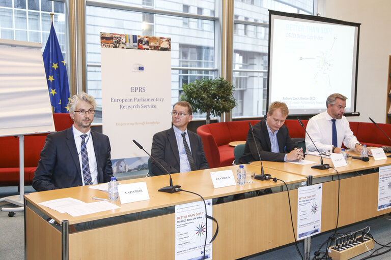 Fotografia 12: EPRS event - Better Than GDP? The OECD Better Life Index