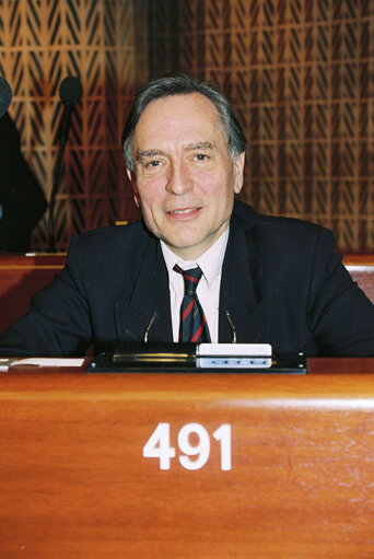 Plenary session in Strasbourg