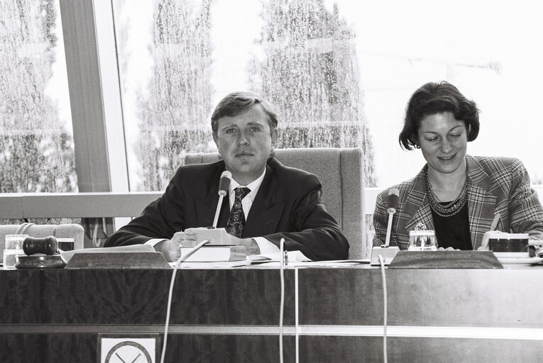 Meeting in Strasbourg in September 1992