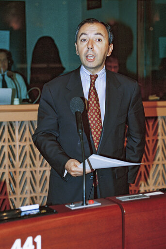 Plenary session in Strasbourg