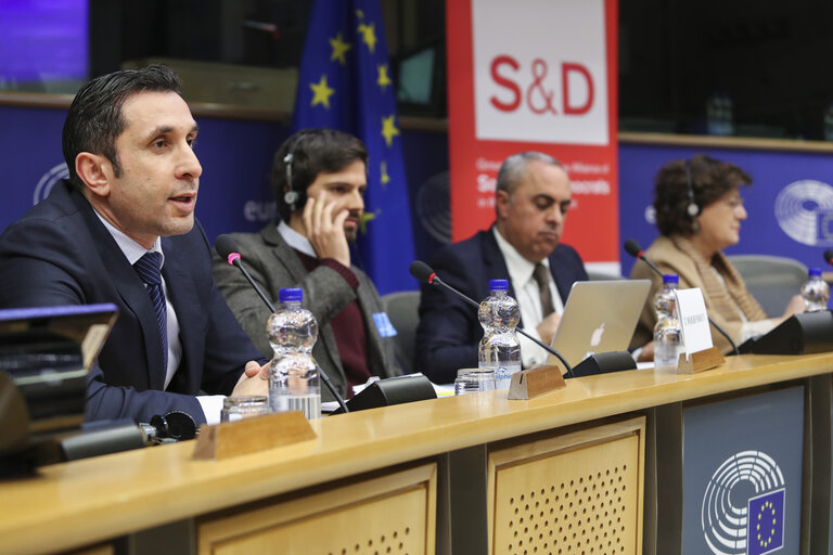 Photo 5 : Conference on ' The Israeli Settlements in Palestine and the European Union '