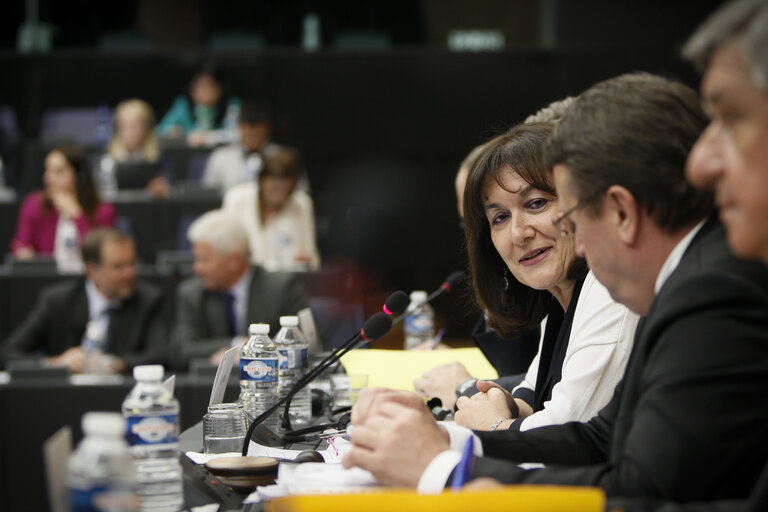 Foto 14: Meeting of the Croatian Delegation in the European Parliament - Session of the Paneuropean Working Group of the European People's Party on the Topic of the 'Two years membership of Croatia'