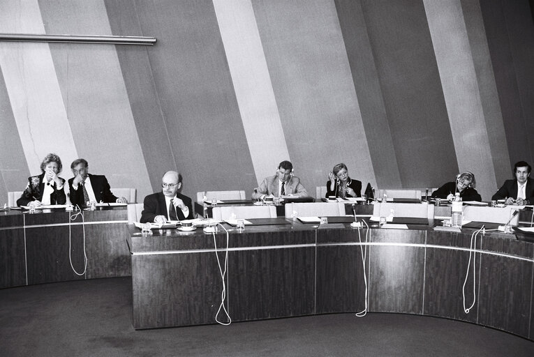 Meeting in Strasbourg in September 1992