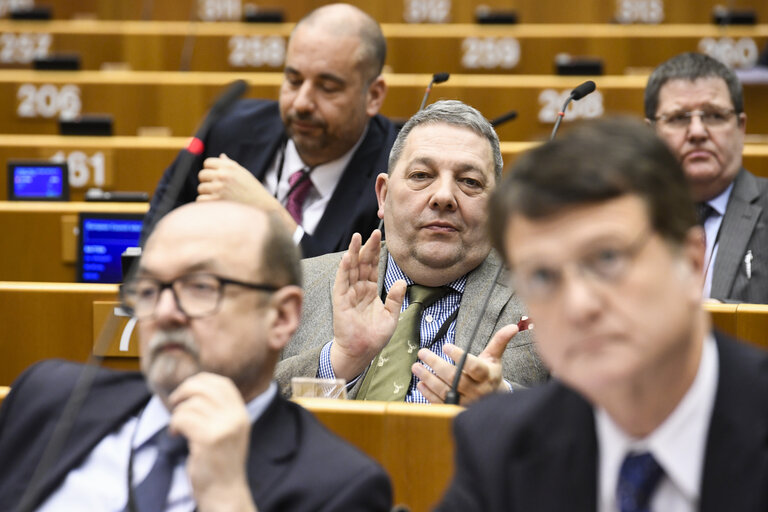 Billede 9: Plenary session  - Week 09 2018 in Brussels - European Council informal meeting of 23 February 2018: MEPs debate