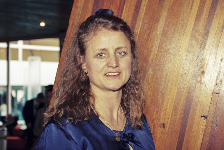 MEP Carole TONGUE at the European Parliament in Strasbourg