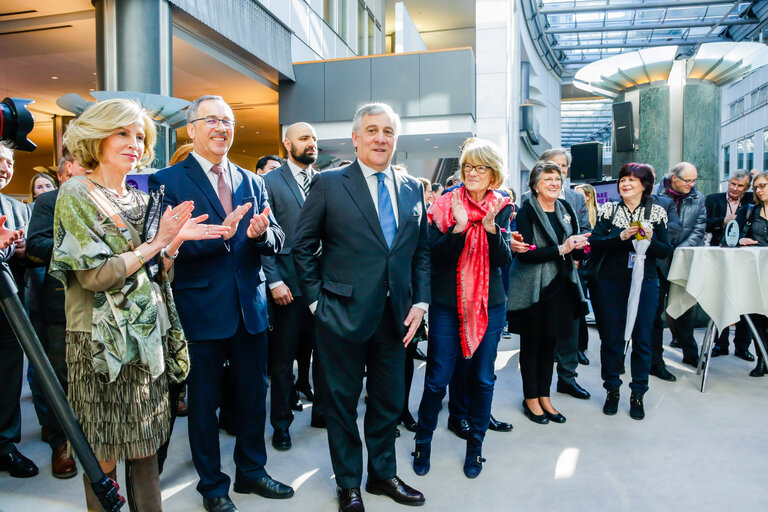 Photo 6 : Launch of the #StairsHealthCampaign in presence of EP President