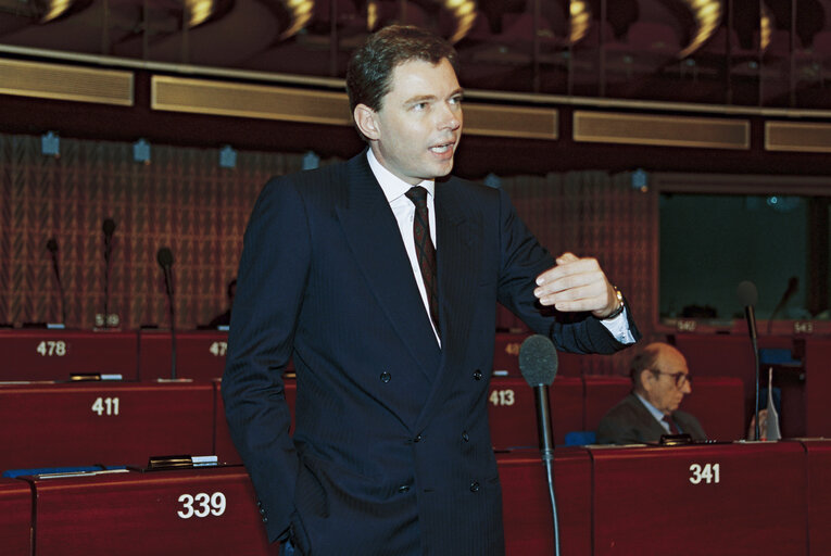 Plenary session in Strasbourg