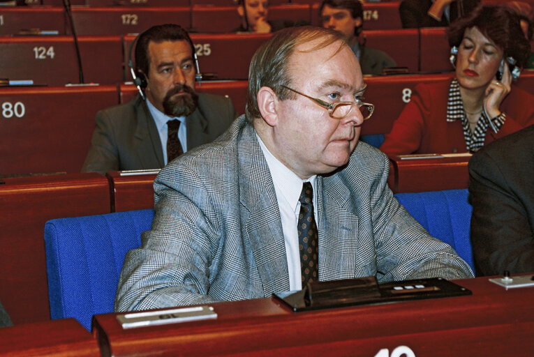 Plenary session in Strasbourg