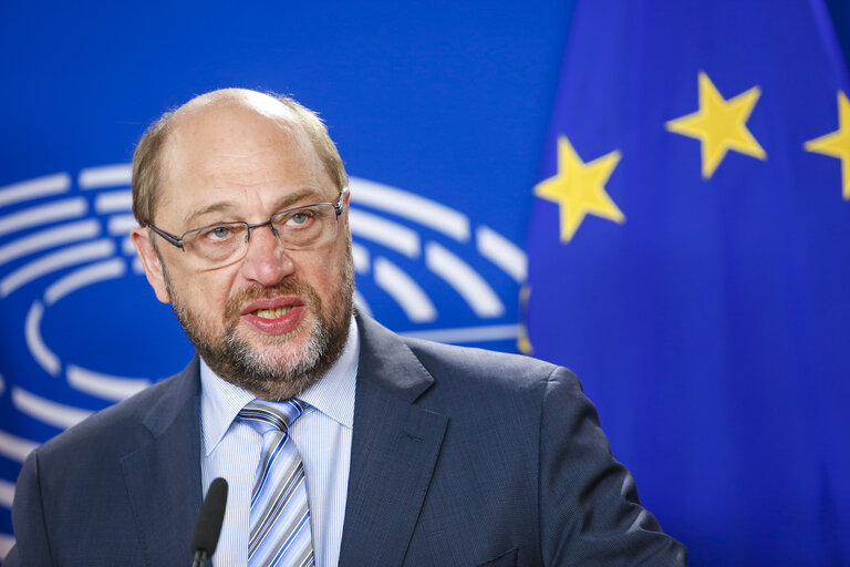 Martin SCHULZ - EP President meets with Prime Minister of Tunisia