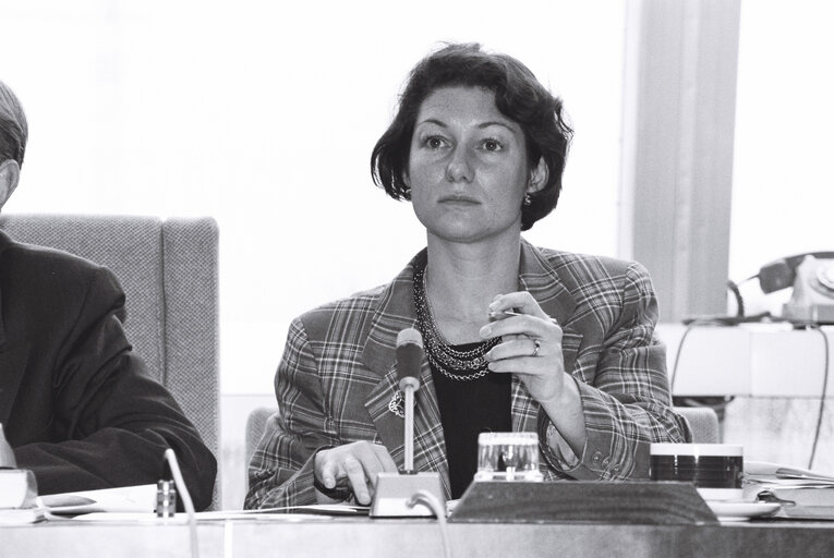 Meeting in Strasbourg in September 1992