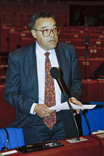 Plenary session in Strasbourg