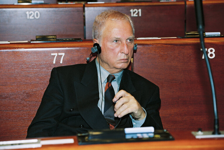 Plenary session in Strasbourg