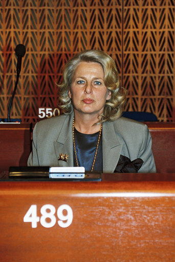 Plenary session in Strasbourg