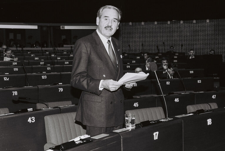 Fotografie 11: Plenary session in Strasbourg - Presentation of the annual report of the European Court of Auditors