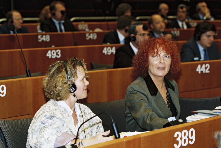 Foto 1: Plenary session in Brussels