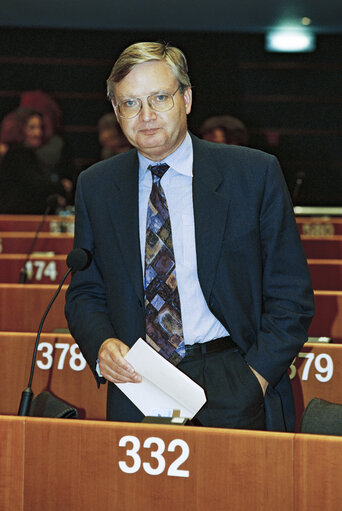 Plenary session in Brussels