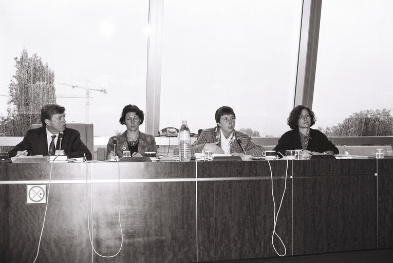 Meeting in Strasbourg in September 1992