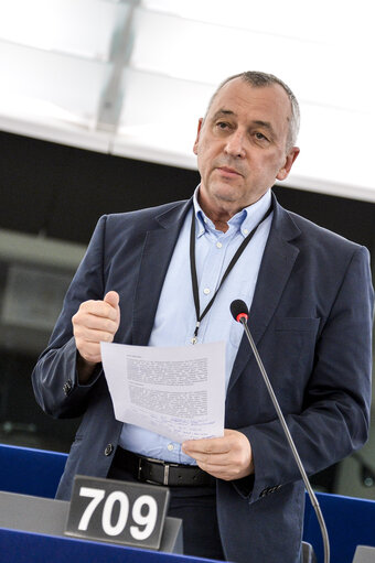 Fotografi 1: Plenary Session week 38 2015 in Strasbourg