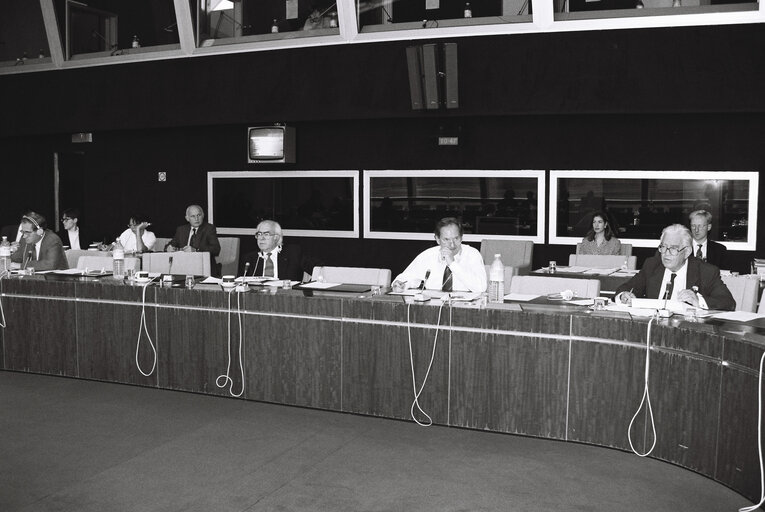 Meeting in Strasbourg in September 1992