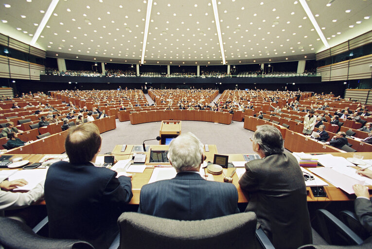 Plenary session in Brussels