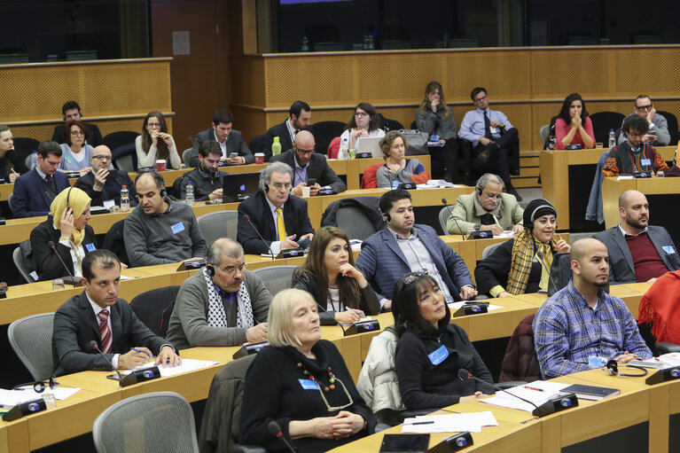 Photo 11 : Conference on ' The Israeli Settlements in Palestine and the European Union '