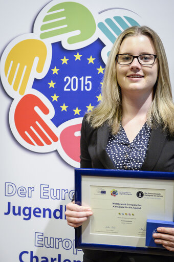 Fotografia 32: European Charlemagne Youth Prize 2015. Award ceremony in Aachen