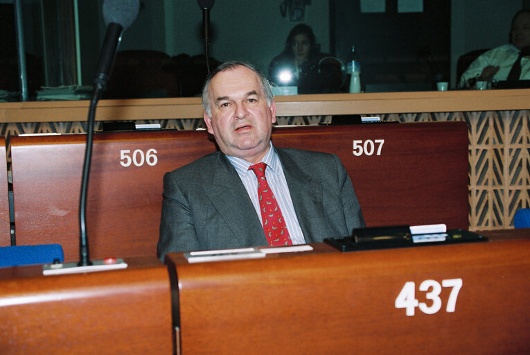 Plenary session in Strasbourg