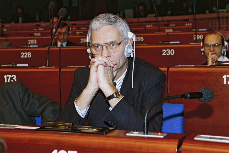 Plenary session in Strasbourg