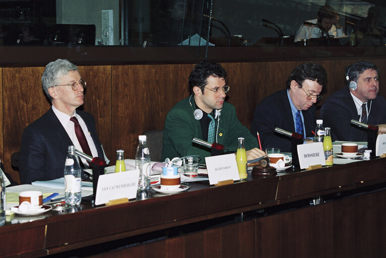 Fotografija 17: Meeting at the EP in Brussels