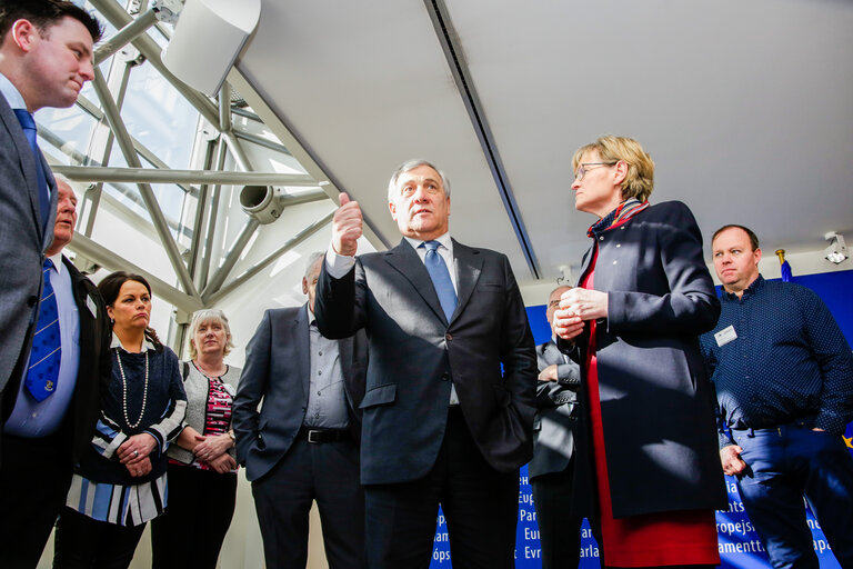 Antonio TAJANI - EP President meets with local politicians