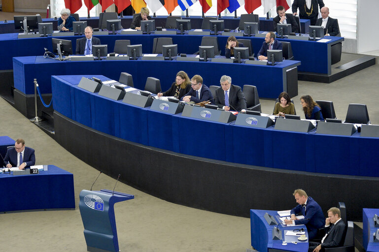 Φωτογραφία 4: EP President with Markus WINKLER, Deputy secretary general and Directorate-General for the Presidency