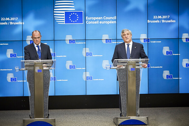 Photo 8: European Council 22 June 2017 - Press Conference