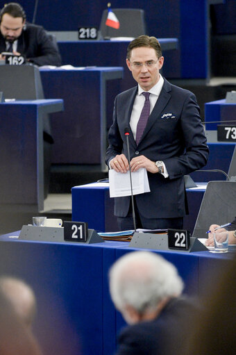 Photo 25: Plenary session Week 3 2017 in Strasbourg - Election of the Vice-Presidents of Parliament