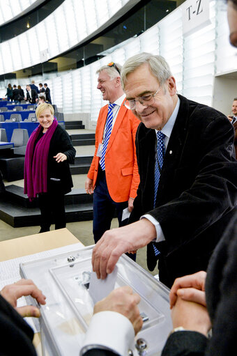 Photo 13: Plenary session Week 3 2017 in Strasbourg - Election of the Vice-Presidents of Parliament