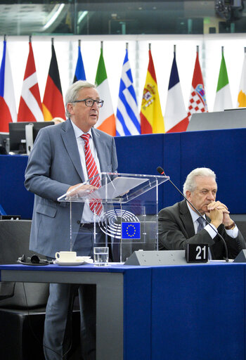 Φωτογραφία 9: Preparation of the European Council of 22 and 23 June 2017 in plenary session Week 24 2017 in Strasbourg