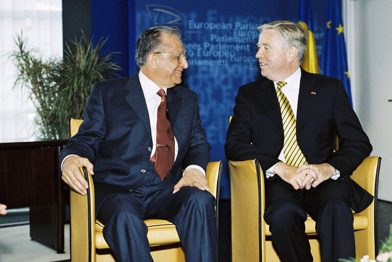 Fotografija 32: EP President meets with the President of Romania