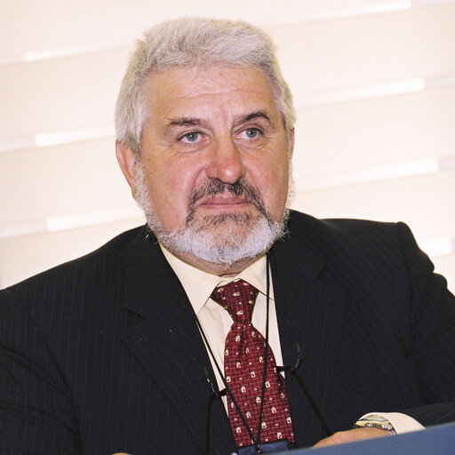 Portrait of Mep Alain ESCLOPE during the plenary session at the European Parliament in Strasbourg