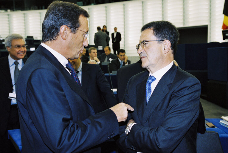 Foto 20: Plenary session in Strasbourg - Debate on the outcome of the European Convention on the Future of the European Union