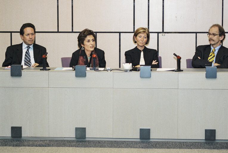 Φωτογραφία 10: Meeting at the European Parliament in Strasbourg