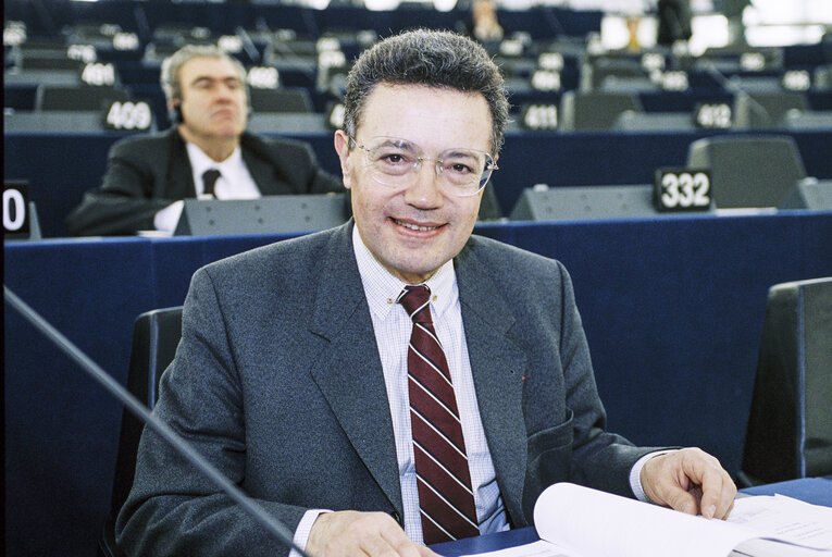 Foto 3: MEP Jean-Thomas NORDMANN at the European Parliament in Strasbourg