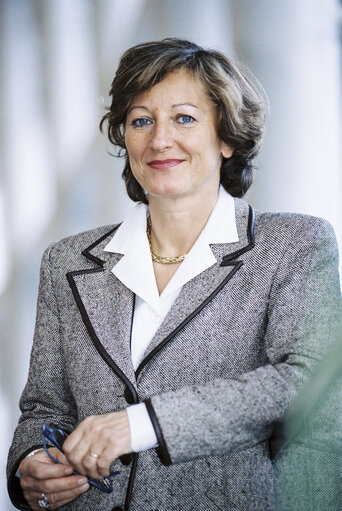 Fotó 1: MEP Jacqueline ROUSSEAUX at the European Parliament in Strasbourg